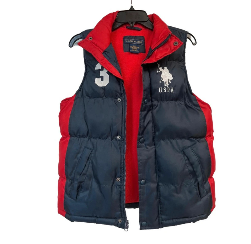 Kid’s Polo Assn Puffer Vest 1