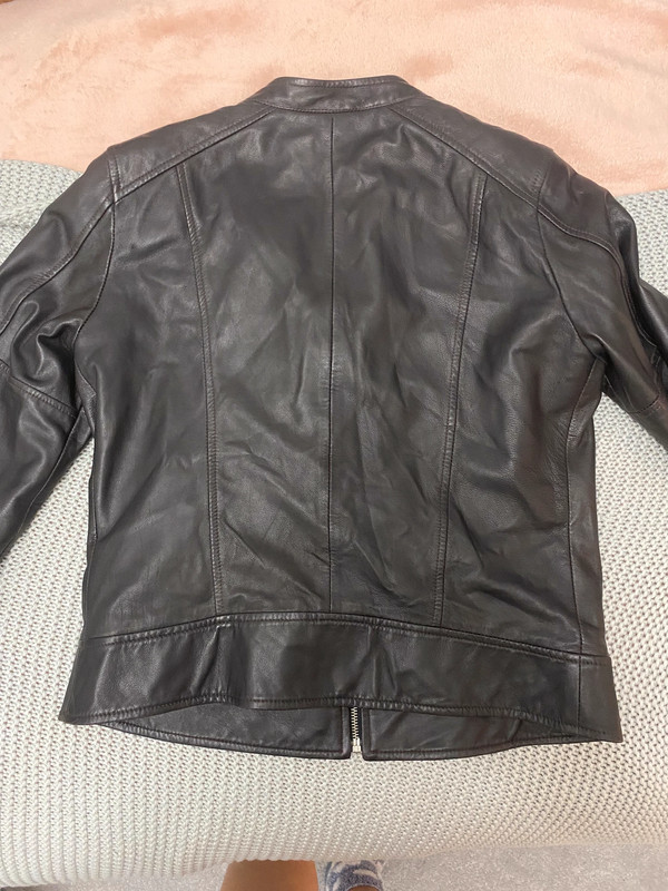 Brown leather jacket | Vinted