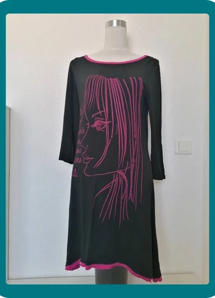 Robe couleur noir, fushia taille L=4€, brand: R&B, condition: Good, size: L / 40 / 12, €4.00, €4.90 includes Buyer Protection Pro