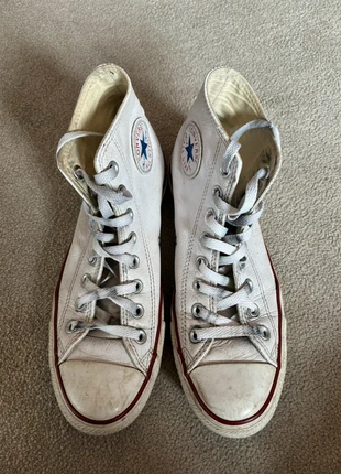 Leather All Star Classic Converse, brand: Converse, condition: Satisfactory, size: 7, £10.00, £11.20 includes Buyer Protection