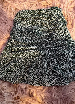 Green and white leopard print mini skirt, brand: Mable, condition: New without tags, size: S / UK 8-10, £9.97, £11.17 includes Buyer Protection