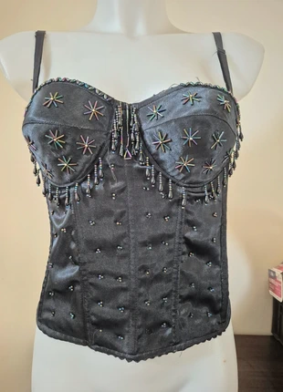 Top con perline, zustand: Sehr gut, größe: XL / 42 / 14, 10,00 €, 11,20 € inklusive Vinted-Käuferschutz