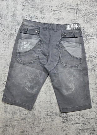 🩳Jort Bermuda Rivaldi Gris W33 Baggy Vintage 2000s Streetwear, marque: Rivaldi, état: Très bon état, taille: W33 | FR 42, 19,99 €, 21,69 € Protection acheteurs (Pro) incluse