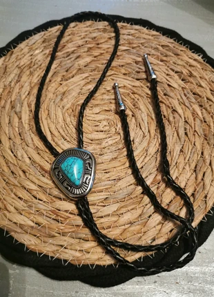 Cravate bolo de cowboy country bleu turquoise, marque: Country, état: Très bon état, 9,00 €, 10,15 € Protection acheteurs (Pro) incluse