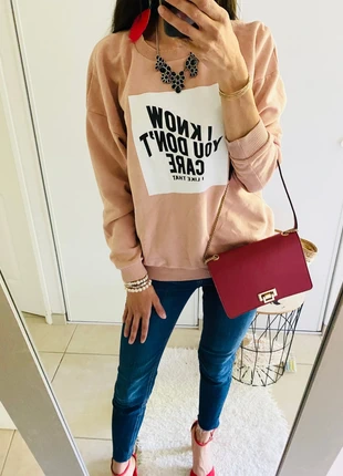 🌷 Sweat pull rose taille 36/S marque Jennyfer en bon état 🌷, brand: Jennyfer, condition: Good, size: S / 36 / 8, €6.00, €7.00 includes Buyer Protection
