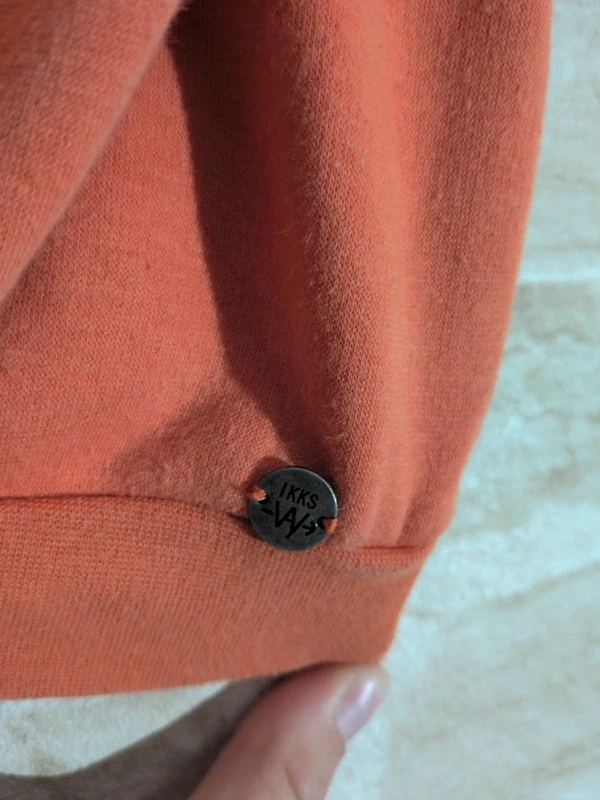 Sweat à capuche IKKS – Taille XS – True Orange - photo numéro 4