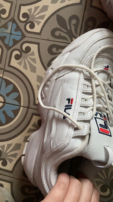 Fila chaussure blanche Vinted