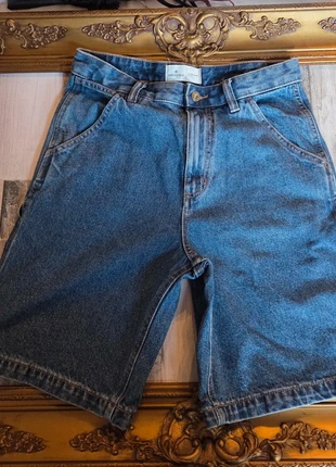 Short Springfield W28 baggy, marque: Springfield, état: Neuf sans étiquette, taille: W28 | FR 38, 6,00 €, 7,00 € Protection acheteurs incluse