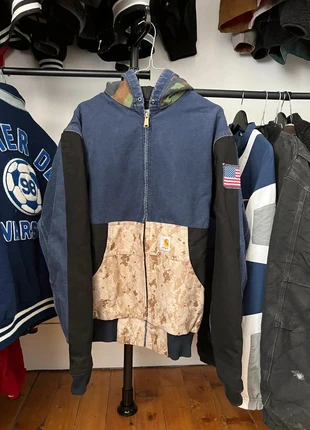 Active Jacket Carhartt Patchwork , marke: Carhartt, zustand: Gut, größe: S, 68,00 €, 72,10 € beinhaltet Vinted-Käuferschutz Pro