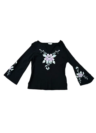 Embroidered top, brand: Wallis, condition: Very good, size: L / UK 16-18, £15.00, £16.45 includes Buyer Protection