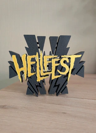 Hellfest logo du festival de metal 17x13cm, brand: Hellfest, condizioni: Ottime, €17.00, €18.55 include la Protezione acquisti Pro