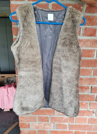 Veste sans manche poil ras synthétique, brand: Czarna Owca, condition: Good, size: S / 36 / 8, €3.00, €3.85 includes Buyer Protection