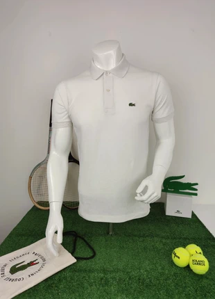 Polo Lacoste 🐊 Classique L.12.12 Blanc (D105.N), brand: Lacoste, condizioni: Ottime, taglia: S, €39.00, €41.65 include la Protezione acquisti Pro