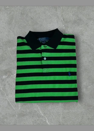 Polo Ralph Lauren a rayure noir et vert taille L, marque: Ralph Lauren, état: Très bon état, taille: L, 14,00 €, 15,40 € Protection acheteurs (Pro) incluse