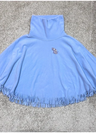 Sweat poncho polaire bleu violette lilas Françoise Saget cap femme - M, brand: Francoise Saget, condition: Very good, size: M / 38 / 10, €15.00, €16.45 includes Buyer Protection