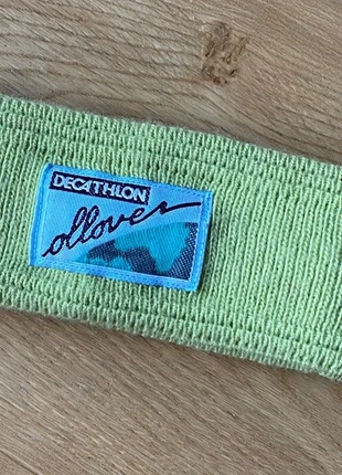 Bandeau Decathlon vintage - vert - étiquette, marque: Decathlon, état: Très bon état, taille: S, 2,50 €, 3,33 € Protection acheteurs incluse