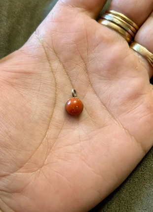 Pendentif ethnique en argent et corail, marca: Argent, estado: Muito bom, €17.50, €19.08 inclui Proteção do Comprador Pro