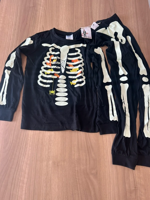 Pyjama 2 pièces Halloween phosphorescent 9-10 ans