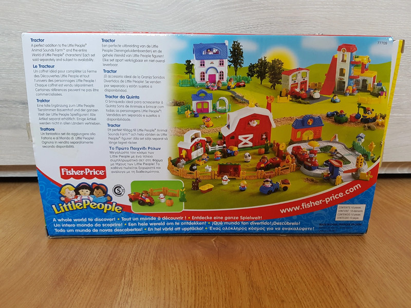 Fisher-Price Little People Le Tracteur musical à…