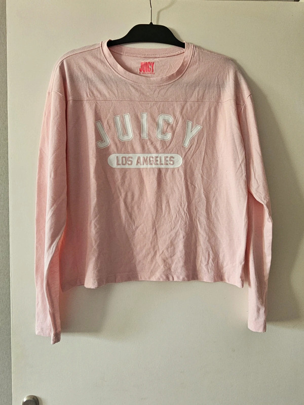 T shirt rose manches longues Juicy Couture 1