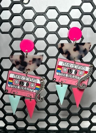 Boucles d'oreilles artisanales - Années'80 et déjantées, marke: Absimilis, zustand: Neu, 12,00 €, 13,30 € beinhaltet Vinted-Käuferschutz Pro