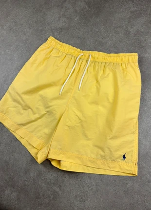 Short de Bain Ralph Lauren Jaune Cavalier Bleu Marine, marque: Ralph Lauren, état: Très bon état, taille: L, 26,00 €, 28,00 € Protection acheteurs (Pro) incluse
