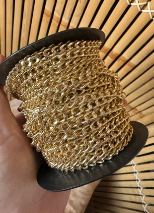 Catena dorata metallo nichel free 20 metri uso creativo bigiotteria, marca: bigiotteria, estado: Muy bueno, 10,00 €, 11,20 € Protección al comprador incluida