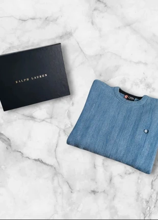 Pull en maille CHAPS by Ralph Lauren Col rond - Bleu - Taille XL Homme Logo Brodé -1662, marke: Chaps Ralph Lauren, zustand: Sehr gut, größe: L, 17,90 €, 19,50 € beinhaltet Vinted-Käuferschutz Pro