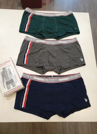 Boxer Uomo tripack U.S.Polo, marca: U.S. Polo Assn., estado: Novo com etiquetas, tamanho: XXL, €48.00, €51.10 inclui Proteção do Comprador
