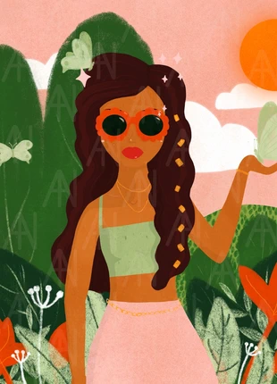 Portrait personnalisé dessiné, brand: Fait Main, condizioni: Come nuovo, €1.00, €1.75 include la Protezione acquisti