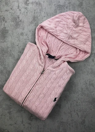 Polo Ralph Lauren Torsadé zippé Rose Logo Brodé Taille XL Femme TR63., brand: Ralph Lauren, condition: Very good, size: XL / 42 / 14, €49.90, €53.10 includes Buyer Protection Pro