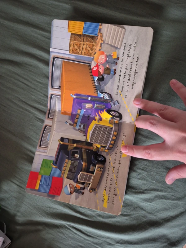 Livre ptit garçon le gros camion de Simon - photo numéro 7
