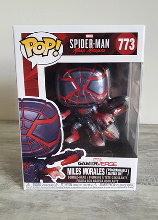Figurine Funko Pop Miles Morales 397 Spider-Man Gamerverse