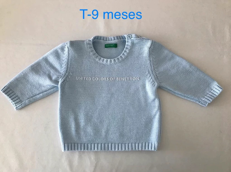 Tallas discount niños benetton