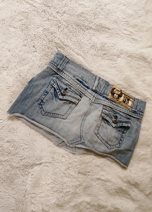 Minigonna azzurra denim jeans baddie y2k 2000s mcbling grunge kawaii, marke: y2k, zustand: Neu, größe: M / 38 / 10, 10,00 €, 11,20 € inklusive Vinted-Käuferschutz