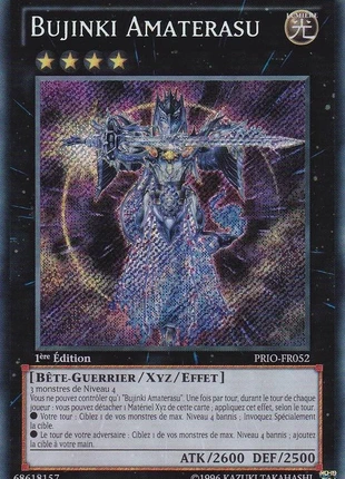 Yu-Gi-Oh! : Bujinki Amaterasu I PRIO-Fr052 I Secret Rare, brand: Yu-Gi-Oh!, condition: Very good, €6.90, €7.95 includes Buyer Protection Pro