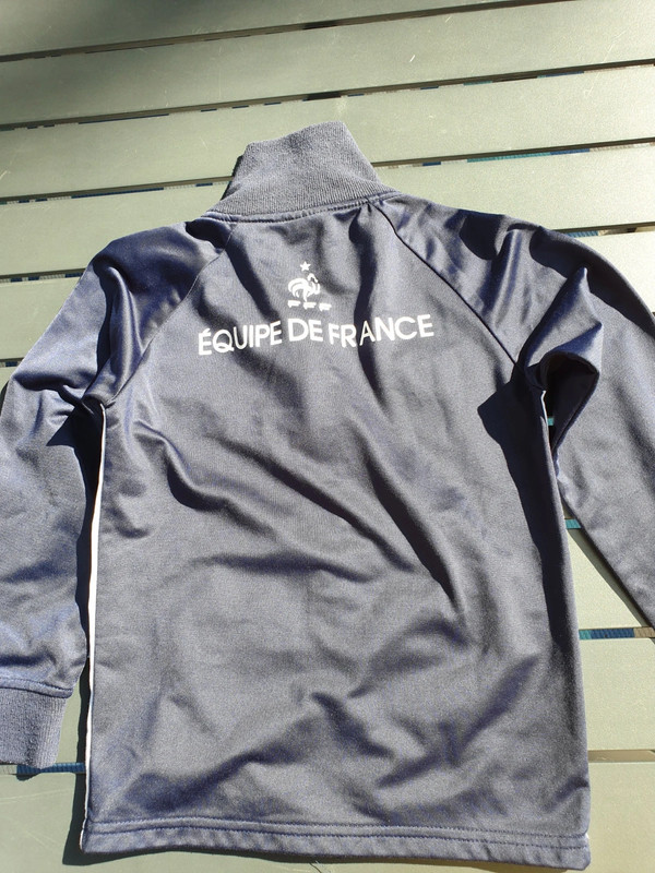 Veste de jogging bleu marine Equipe de France de football FFF 8 ans 5