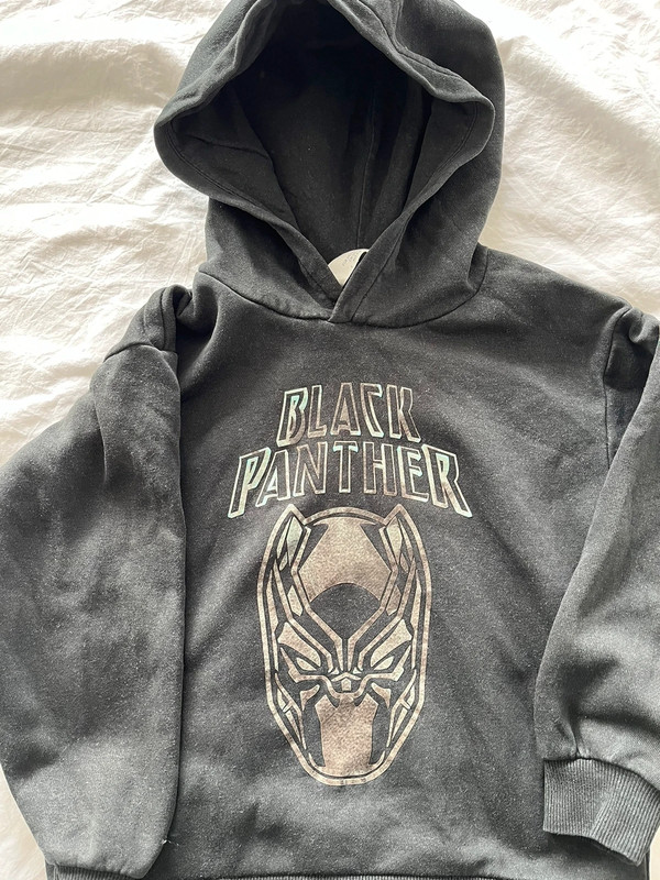 Black Panther Hoodie schwarz Vinted