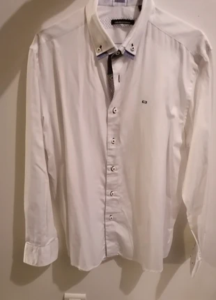 Chemise blanche , marke: Carlo Colucci, zustand: Sehr gut, größe: XL, 8,00 €, 9,10 € inklusive Vinted-Käuferschutz
