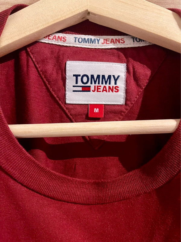 Bourdauxrotes Tommy Jeans T-Shirt 3