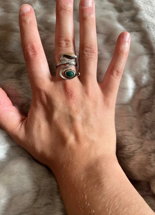 Bague serpent vintage argent réglable, zustand: Gut, größe: Größenverstellbar, 5,00 €, 5,95 € inklusive Vinted-Käuferschutz