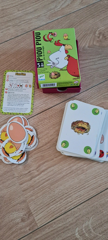 Jeu de Cartes Piou Piou