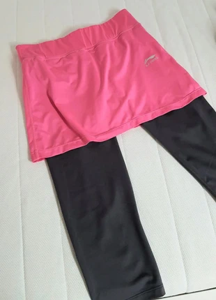 Legging jupe de sport rose et gris, marque: Li-Ning, état: Neuf sans étiquette, taille: S / 36 / 8, 5,00 €, 5,95 € Protection acheteurs incluse