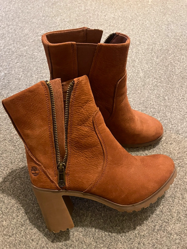 Timberland ankle discount boots heel