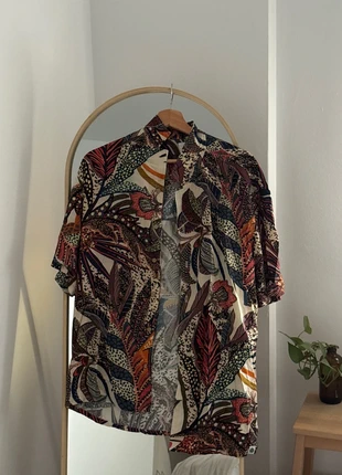 Camisa estampada, marque: NAKAMA, état: Neuf sans étiquette, taille: Taille unique, 8,00 €, 9,10 € Protection acheteurs incluse