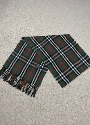 Écharpe Scarf Burberry Vintage Tartan Vert Foncé, brand: Burberry, condizioni: Ottime, €25.00, €26.95 include la Protezione acquisti