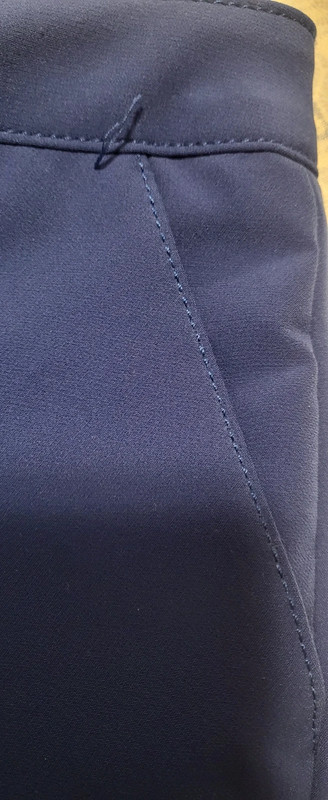 Pantalone blu elettrico nenette 2