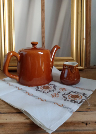 🎉 Ensemble théière petit Pot à lait vintage, marque: Vintage, état: Très bon état, 12,00 €, 13,30 € Protection acheteurs (Pro) incluse