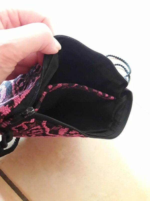 Petit sac à main en tissu - photo numéro 2
