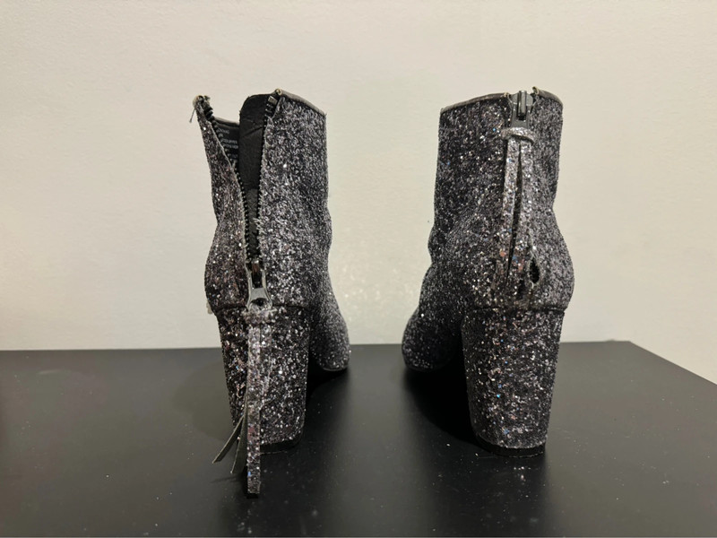 Steve Madden glitter ankle boots 2